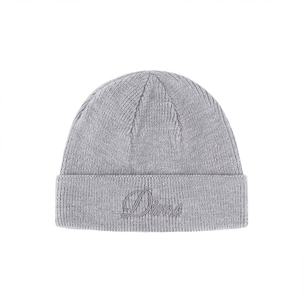 Dime Cursive Woold Fold Beanie Bonnet - Heather Gray - Streetart.fr