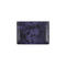 Dime Embossed Leather Cardholder - Purple Snake - Streetart.fr