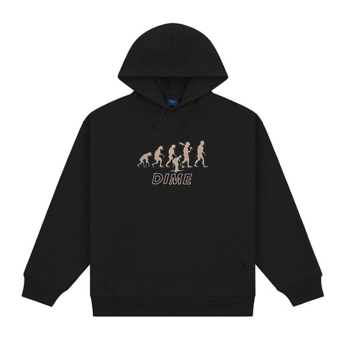 Dime Evolution Hoodie Sweat A Capuche - Black - Streetart.fr