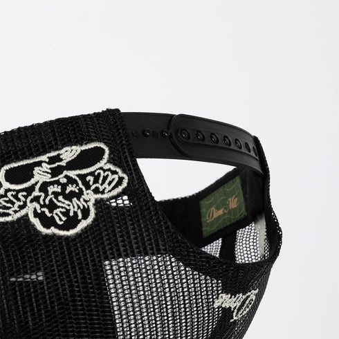 Dime Fighter Trucker Cap Casquette - Black - Streetart.fr
