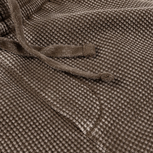 Dime Fighter Waffle Short - Brown Washed - Streetart.fr