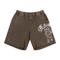 Dime Fighter Waffle Short - Brown Washed - Streetart.fr