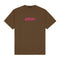 Dime Happy T-Shirt - Dark Brown - Streetart.fr