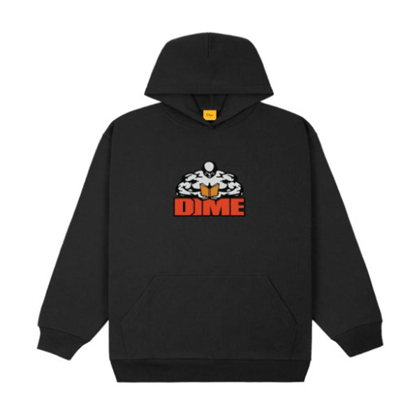 Dime Knowledge Is Power Hoodie - Black - Streetart.fr