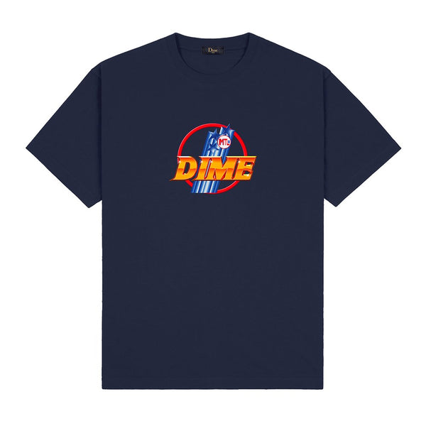 Dime Lance T-Shirt - Navy - Streetart.fr