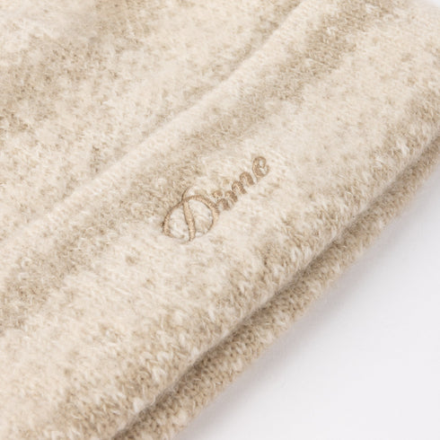 Dime Mohair Striped Beanie - Cream - Streetart.fr