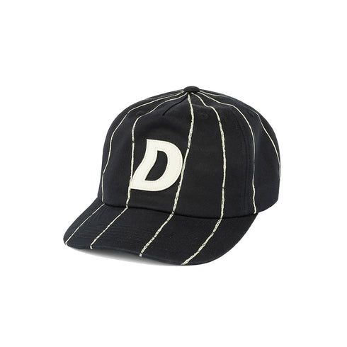 Dime Pinstriped Worker Cap Casquette - Black - Streetart.fr