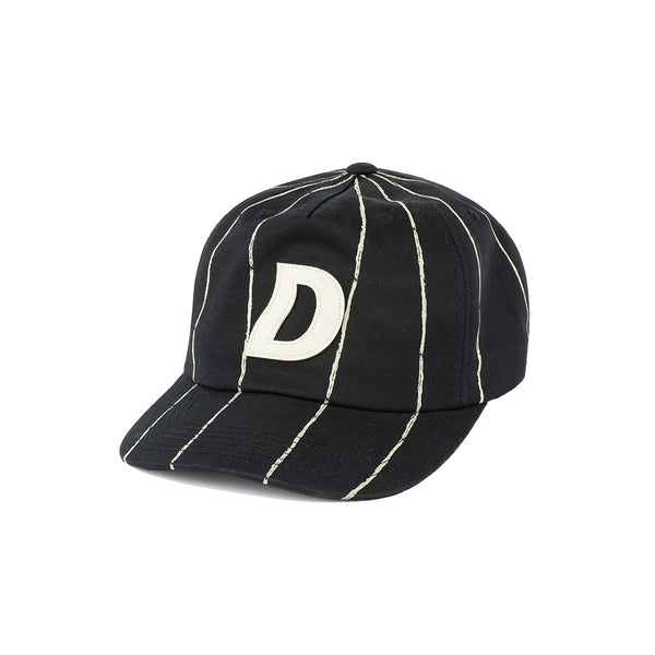 Dime Pinstriped Worker Cap Casquette - Black - Streetart.fr