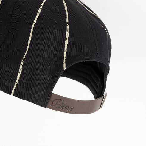 Dime Pinstriped Worker Cap Casquette - Black - Streetart.fr