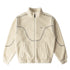 Dime Polar Fleece Sherpa Zip Jacket - Cream - Streetart.fr