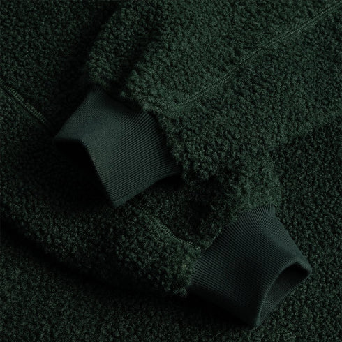 Dime Polar Fleece Sherpa Zip Jacket - Forest - Streetart.fr