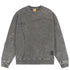 Dime Reverse Stich Crewneck Sweatshirt - Charcoal Washed - Streetart.fr