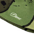 Dime Reverse Stitch Skully Beanie Bonnet - Green - Streetart.fr