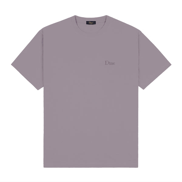 Dime Small Logo T-Shirt - Plum Gray - Streetart.fr