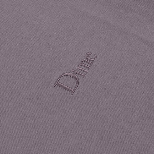 Dime Small Logo T-Shirt - Plum Gray - Streetart.fr