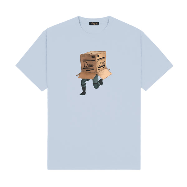 Dime Solid T-Shirt - Blue Fog - Streetart.fr