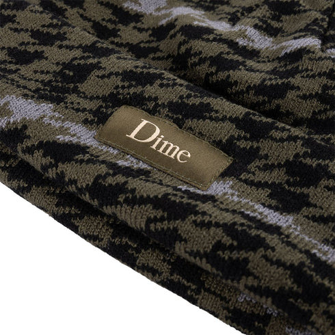 Dime Wavetooth Cuff Beanie Bonnet - Army Green - Streetart.fr