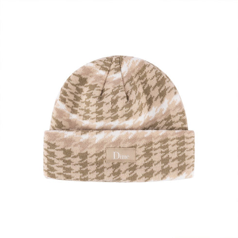 Dime Wavetooth Cuff Beanie Bonnet - Tan - Streetart.fr
