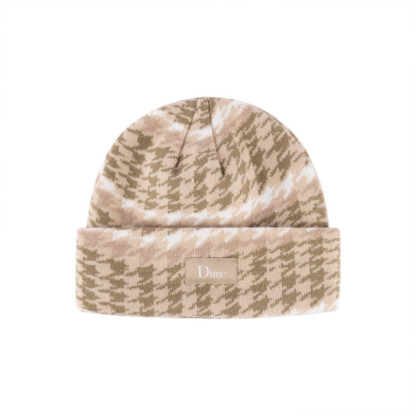 Dime Wavetooth Cuff Beanie Bonnet - Tan - Streetart.fr