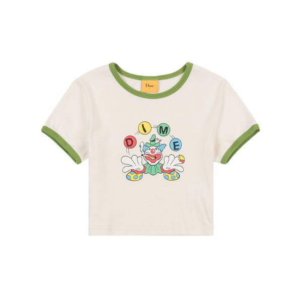 Dime Women Carnival Baby T-Shirt - Off White - Streetart.fr