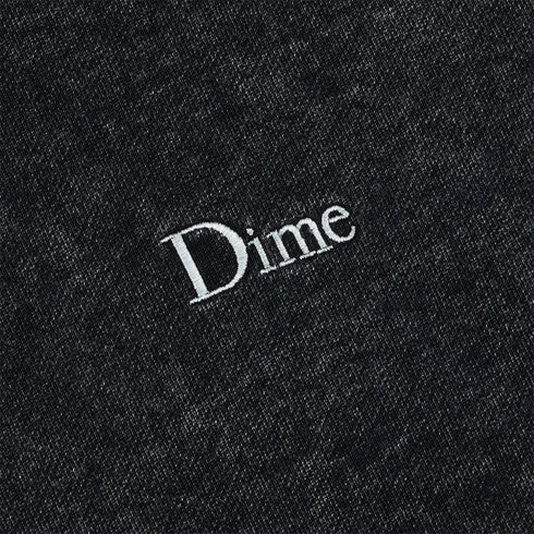 Dime Classic Small Logo T-Shirt - Faded Black