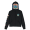 Volcom Youth Burgstone Full Zip Sweat A Capuche - Black -Blk
