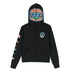 Volcom Youth Burgstone Full Zip Sweat A Capuche - Black -Blk