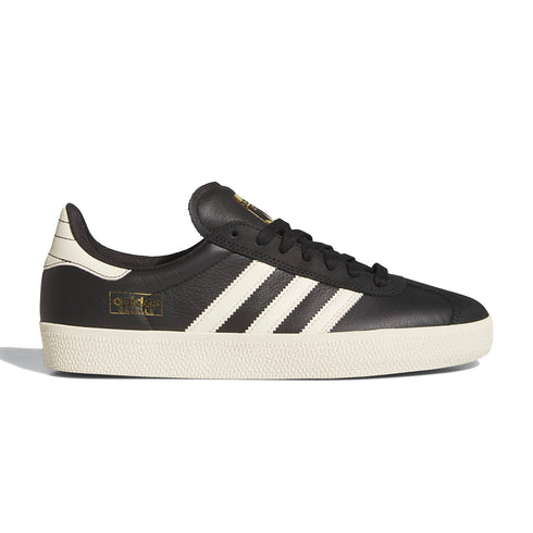 Adidas Gazelle Adv - Core Black / Cream White / Gold