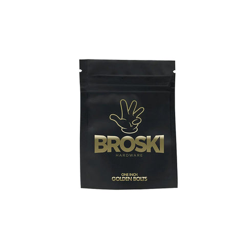 Broski 1" Golden Hardware