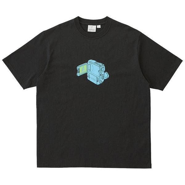 Gramicci Camcorder T-Shirt - Vintage Black - Streetart.fr
