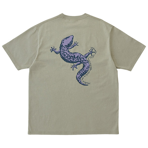 Gramicci Gecko T-Shirt - Beige - Streetart.fr