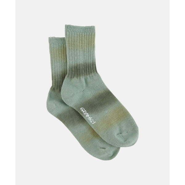 Gramicci Hemp Blend Dyed Socks - Fern - Streetart.fr