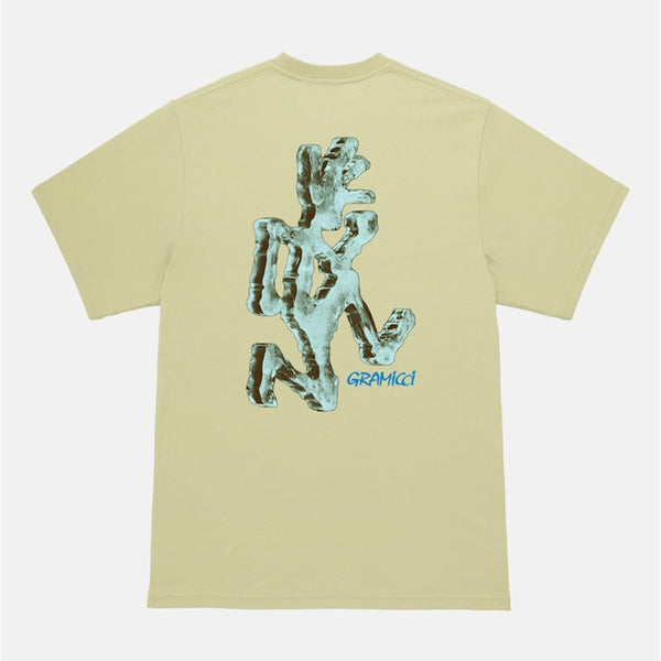 Gramicci Ice Sculture Tee T-Shirt - Lime - Streetart.fr