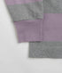 Gramicci Langdon Rugby Shirt - Heather / Purple - Streetart.fr