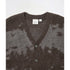Gramicci Mohair Splatter Cardigan - Slate Splatter - Streetart.fr