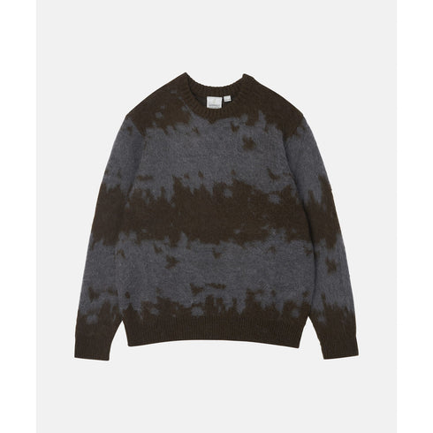 Gramicci Mohair Splatter Sweater - Slate Splatter - Streetart.fr