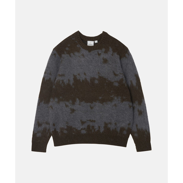 Gramicci Mohair Splatter Sweater - Slate Splatter - Streetart.fr