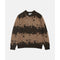 Gramicci Mohair Splatter Sweater - Taupe Splatter - Streetart.fr