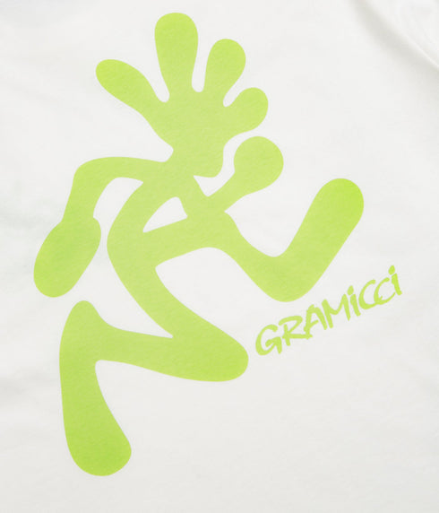Gramicci Running Man Tee - White - Streetart.fr
