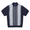 Helas Bronx Knit Polo - navy - Streetart.fr