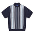 Helas Bronx Knit Polo - navy - Streetart.fr