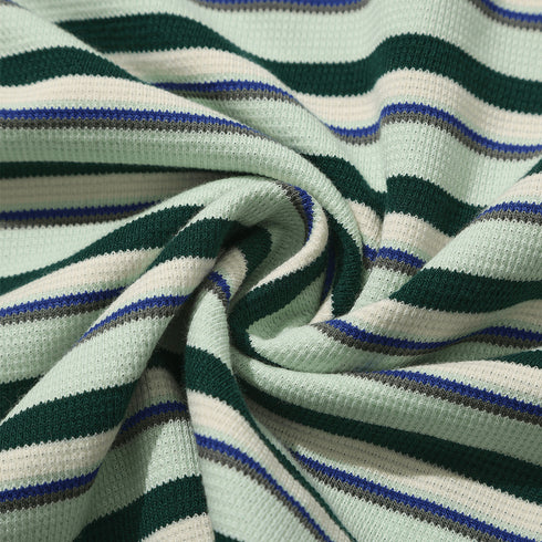 Helas Classic Striped T-Shirt - Mint Green - Streetart.fr