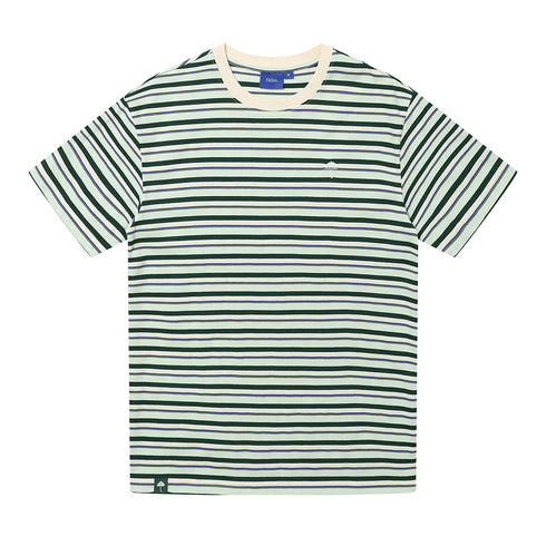 Helas Classic Striped T-Shirt - Mint Green - Streetart.fr