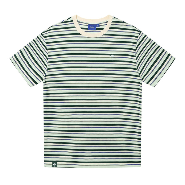 Helas Classic Striped T-Shirt - Mint Green - Streetart.fr