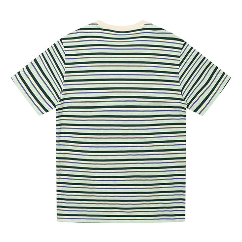 Helas Classic Striped T-Shirt - Mint Green - Streetart.fr