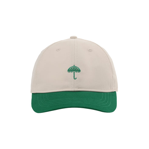 Helas Classic Two-Tone Cap - Beige / Green - Streetart.fr