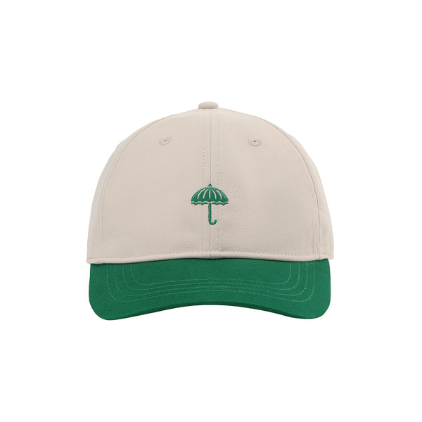 Helas Classic Two-Tone Cap - Beige / Green - Streetart.fr