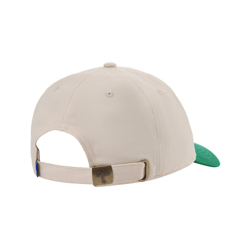 Helas Classic Two-Tone Cap - Beige / Green - Streetart.fr