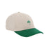 Helas Classic Two-Tone Cap - Beige / Green - Streetart.fr