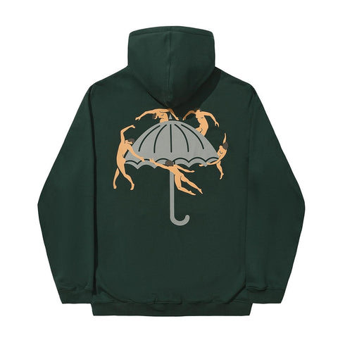 Helas Dancing Hoodie Sweat A Capuche - Forrest Green - Streetart.fr